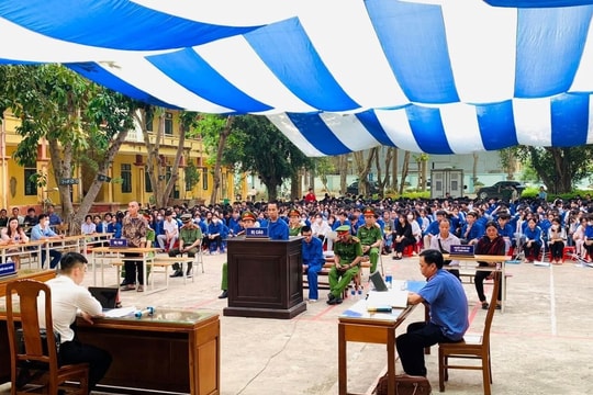Chuyển biến nhận thức pháp luật từ phiên tòa lưu động ở vùng biên
