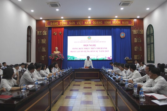 TAND TP.HCM tổ chức Hội nghị tổng kết thực tiễn thi hành Bộ luật Tố tụng dân sự 2015