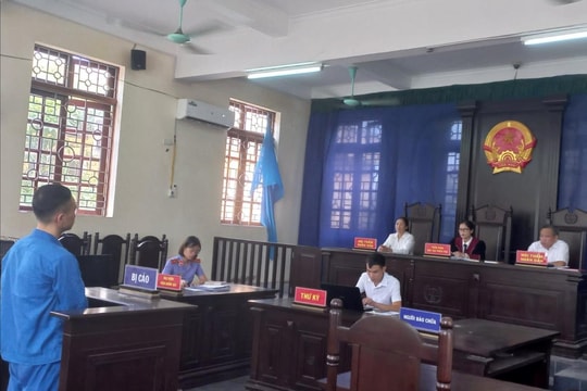 Nhổ nước bọt, đấm vào ngực Công an, 9X lĩnh án