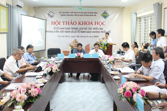 Hội thảo khoa học Lễ tế Nam Giao trong lịch sử các triều đại phong kiến Việt Nam