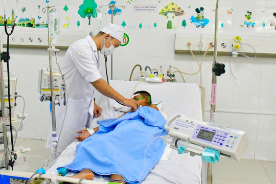 Cứu sống bé trai 8 tuổi bị ong vò vẽ đốt hơn 60 nốt
