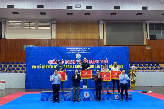 Dược phẩm AIKYA - TV.PHARM đồng hành Giải vô địch và vô địch trẻ Võ cổ truyền đối kháng Hà Nội