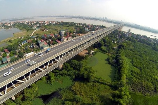 Cấm xe qua cầu Thăng Long để kiểm định cầu và hướng đi mới