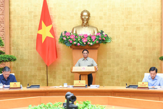 Thủ tướng: 8 nội dung cần lưu ý để bảo đảm tiến độ, nâng cao chất lượng xây dựng thể chế
