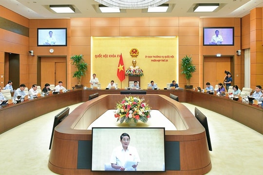 UBTVQH cho ý kiến về giải trình, tiếp thu dự án Luật Viễn thông (sửa đổi)