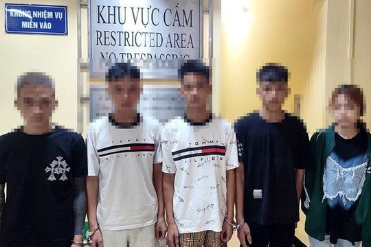 Nhóm đối tượng cướp tài sản của người đi chợ đêm