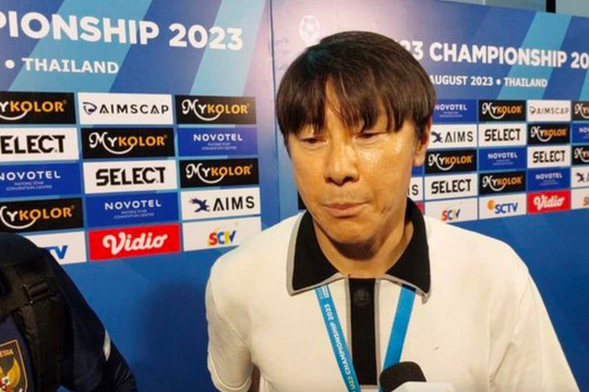 HLV Shin Tae-yong: Indonesia đủ sức hạ U23 Việt Nam ở chung kết