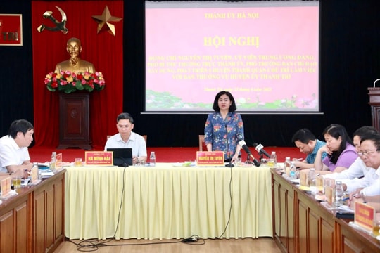 Huyện Thanh Trì phấn đấu thành quận văn minh, hiện đại của Thủ đô
