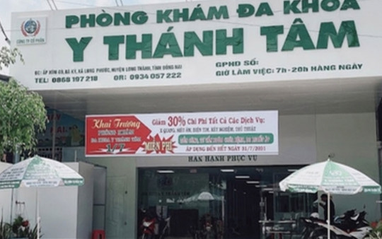 Đồng Nai: Khởi tố giám đốc phòng khám làm giả tài liệu của cơ quan, tổ chức