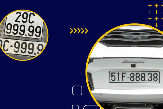 Tổ chức lại phiên đấu giá 11 biển số xe siêu đẹp trước 16/9