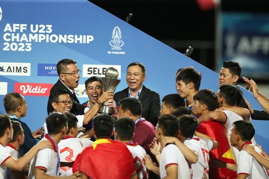 U23 Việt Nam được VFF thưởng nóng 1 tỷ đồng