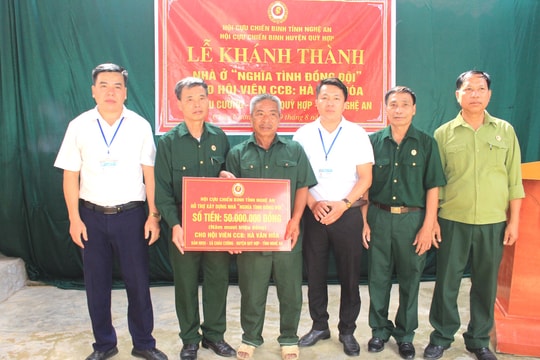 Niềm vui cựu chiến binh đón Tết Độc lập trong ngôi nhà mới