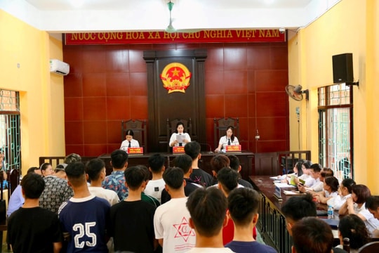 41 bị cáo “Gây rối trật tự công cộng” lĩnh án