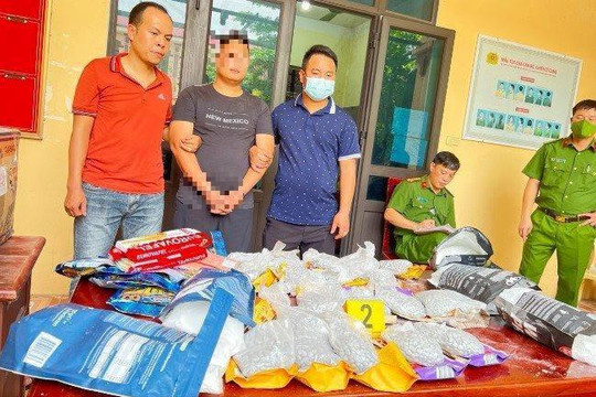 Mua bán trái phép gần 59 kg ma túy bị sa lưới