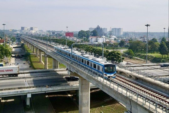 Metro số 1 chạy thử toàn tuyến