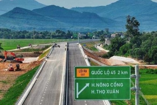 Những lưu ý khi lưu thông trên 2 đoạn cao tốc Mai Sơn - Quốc lộ 45 và Nghi Sơn - Diễn Châu
