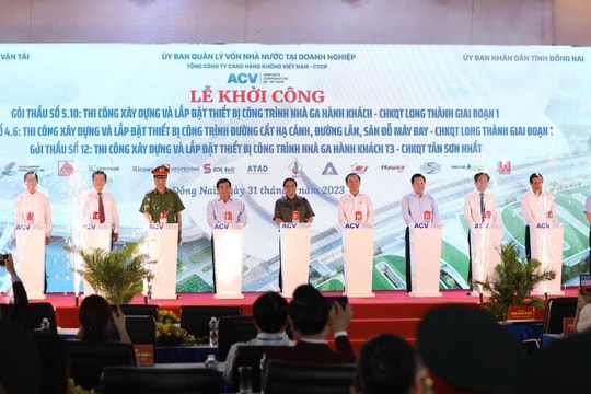 Thủ tướng Phạm Minh Chính dự Lễ khởi công nhà ga hành khách sân bay quốc tế Long Thành