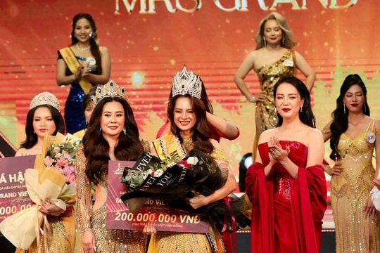 Cựu sinh viên trường Y tế Hải Phòng đăng quang Hoa hậu Mrs Grand Vietnam 2023