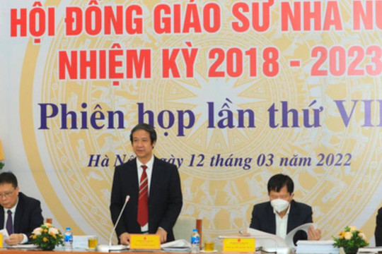 Năm 2023 có 695 ứng viên được đề nghị xét công nhận giáo sư, phó giáo sư