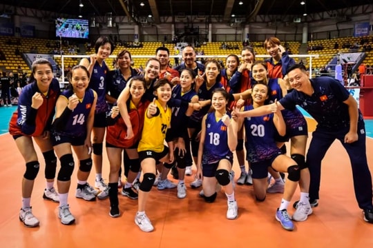 Bóng chuyền nữ Việt Nam lần đầu góp mặt ở bán kết giải vô địch châu Á