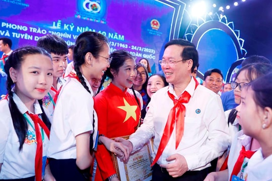 Chủ tịch nước Võ Văn Thưởng gửi thư ngành Giáo dục nhân dịp khai giảng