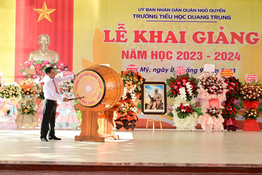 Hải Phòng: Ngày "tựu trường" rộn ràng của gần 493.000 học sinh