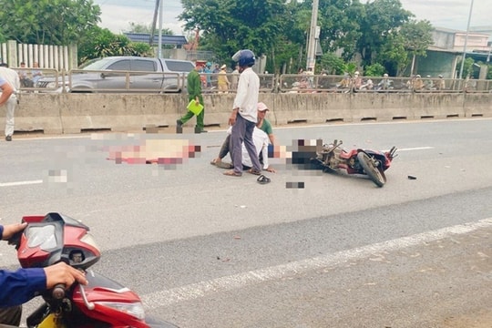 Xác định nguyên nhân vụ tai nạn khiến 2 cha con tử vong trên đường đến trường