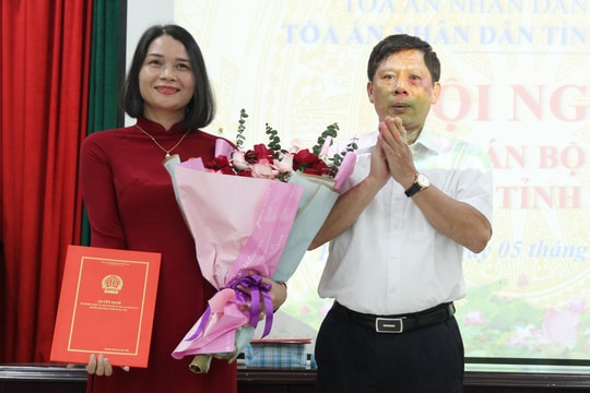 TAND tỉnh Hưng Yên bổ nhiệm Chánh tòa Tòa Hành chính