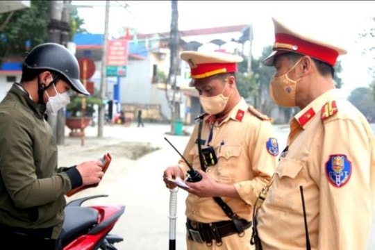 Quy định mới khi kiểm soát phương tiện giao thông