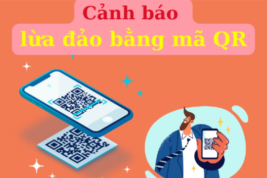Cảnh báo lừa đảo bằng mã QR