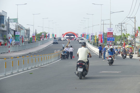 Cầu Long Kiểng gần 600 tỷ đồng thông xe