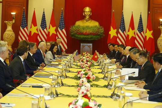 Việt Nam-Hoa Kỳ nâng cấp quan hệ lên Đối tác Chiến lược Toàn diện