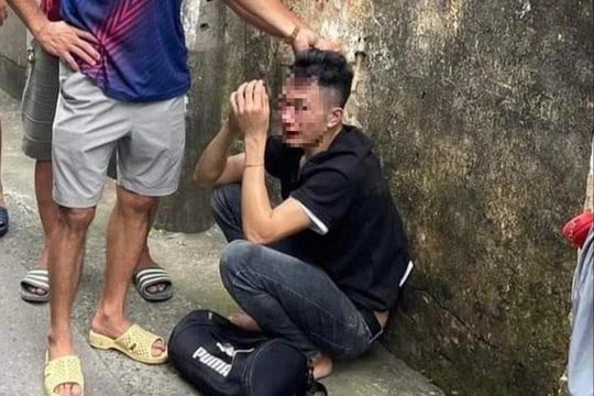 Nghi phạm cướp tiệm vàng ở phố Vũ Xuân Thiều do thua cá độ, cờ bạc