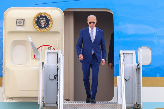 Tổng thống Joe Biden đã đến Hà Nội