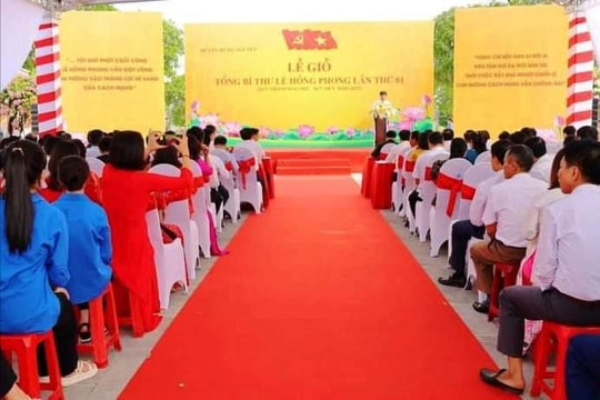 Trang trọng lễ giỗ lần thứ 81 của Tổng Bí thư Lê Hồng Phong