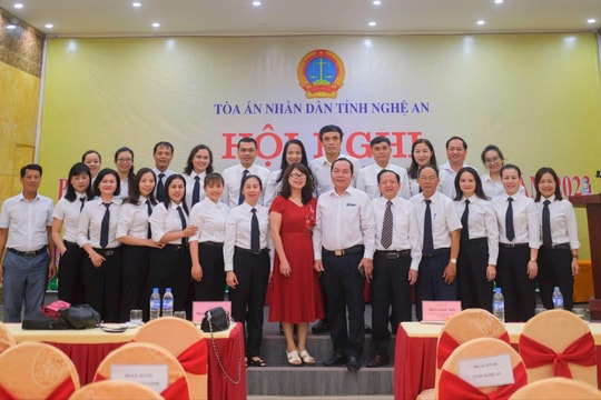 TAND tỉnh Nghệ An tổ chức Hội nghị tập huấn hội thẩm nhân dân hai cấp