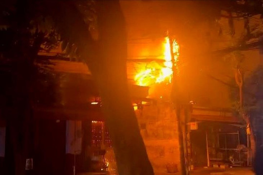 Cháy nhà ở quận Gò Vấp, 2 trẻ nhỏ tử vong