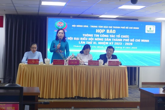 300 đại biểu sẽ dự Đại hội Hội Nông dân TP.HCM nhiệm kỳ 2023 - 2028