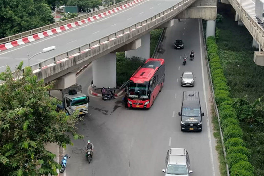 Quận Hoàng Mai (Hà Nội): Tái diễn tình trạng vi phạm giao thông đường bộ