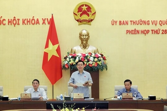 Một số hình ảnh khai mạc Phiên họp thứ 26 của Ủy ban Thường vụ Quốc hội