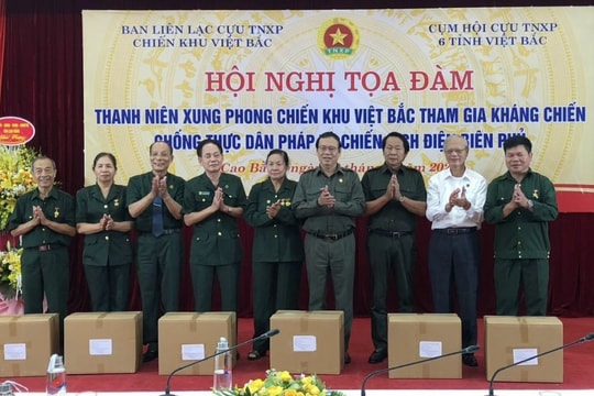 Hội TNXP Việt Nam làm việc với cựu TNXP 6 tỉnh Việt Bắc tại Cao Bằng