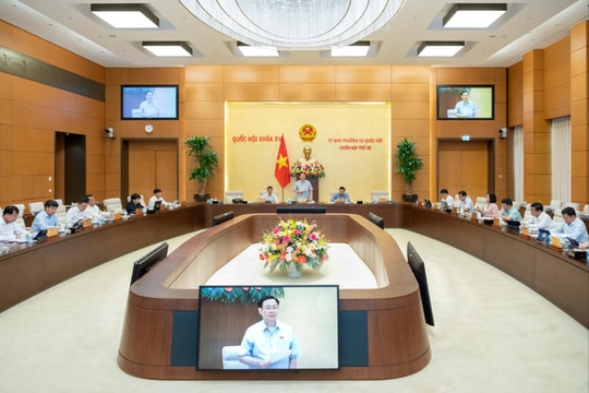 Phiên họp thứ 26 của UBTVQH: Cho ý kiến nhiều dự án luật quan trọng