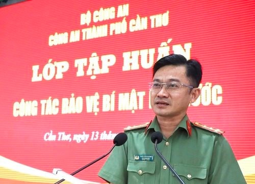 Cần Thơ: Tập huấn công tác bảo vệ bí mật Nhà nước dành cho cán bộ, công chức, viên chức
