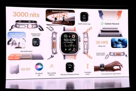Apple công bố bộ đôi Watch Series 9 và Watch Ultra 2