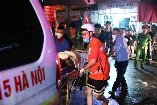 Vụ cháy chung cư mini ở Hà Nội: Nhiều người mắc kẹt và thiệt mạng