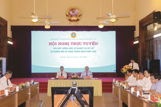 Giải pháp tháo gỡ vướng mắc, nâng cao chất lượng xét xử