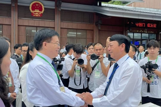 Bắt đầu vận hành Khu cảnh quan thác Bản Giốc (Việt Nam) - Đức Thiên (Trung Quốc)