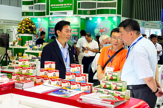 Dược phẩm TV.PHARM tăng cường kết nối giao thương tại triển lãm y tế quốc tế