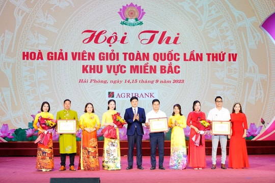 Bế mạc Hội thi Hòa giải viên giỏi toàn quốc - khu vực phía Bắc