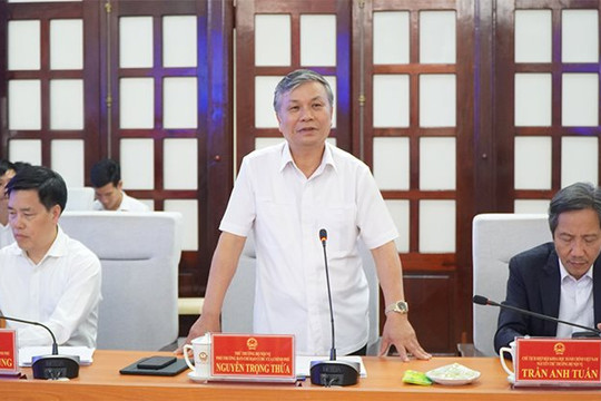 Đoàn kiểm tra công tác cải cách hành chính của Chính phủ làm việc với tỉnh Thừa Thiên Huế